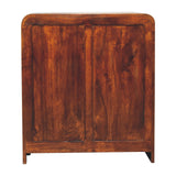 Aspen Slim Chest of Drawers | Chestnut Mango Wood