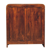 Aspen Slim Chest of Drawers | Chestnut Mango Wood