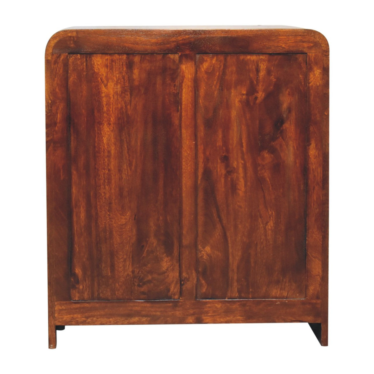 Aspen Slim Chest of Drawers | Chestnut Mango Wood