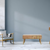Oak-ish Gold Inlay Coffee Table