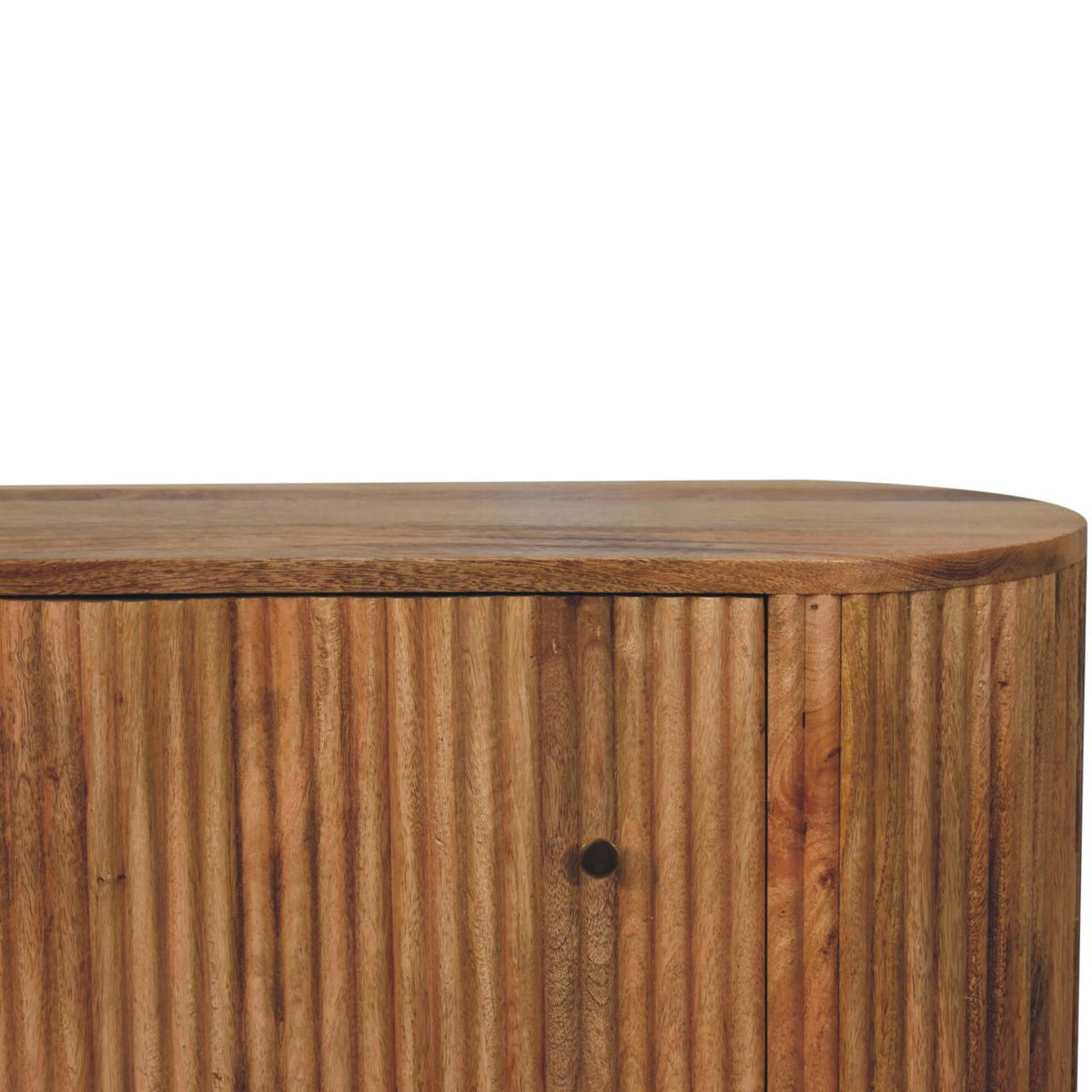 Soba Ball Chest of Drawers | Oak Solid Mango Wood