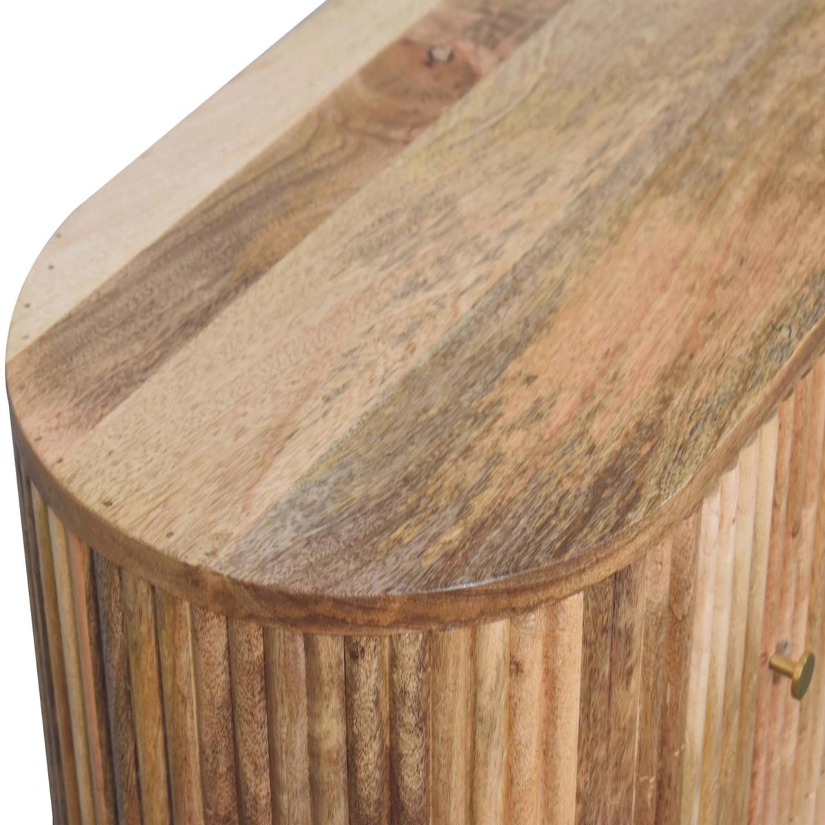 Soba Ball Chest of Drawers | Oak Solid Mango Wood