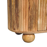 Soba Ball Chest of Drawers | Oak Solid Mango Wood