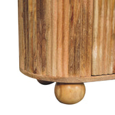 Soba Ball Chest of Drawers | Oak Solid Mango Wood