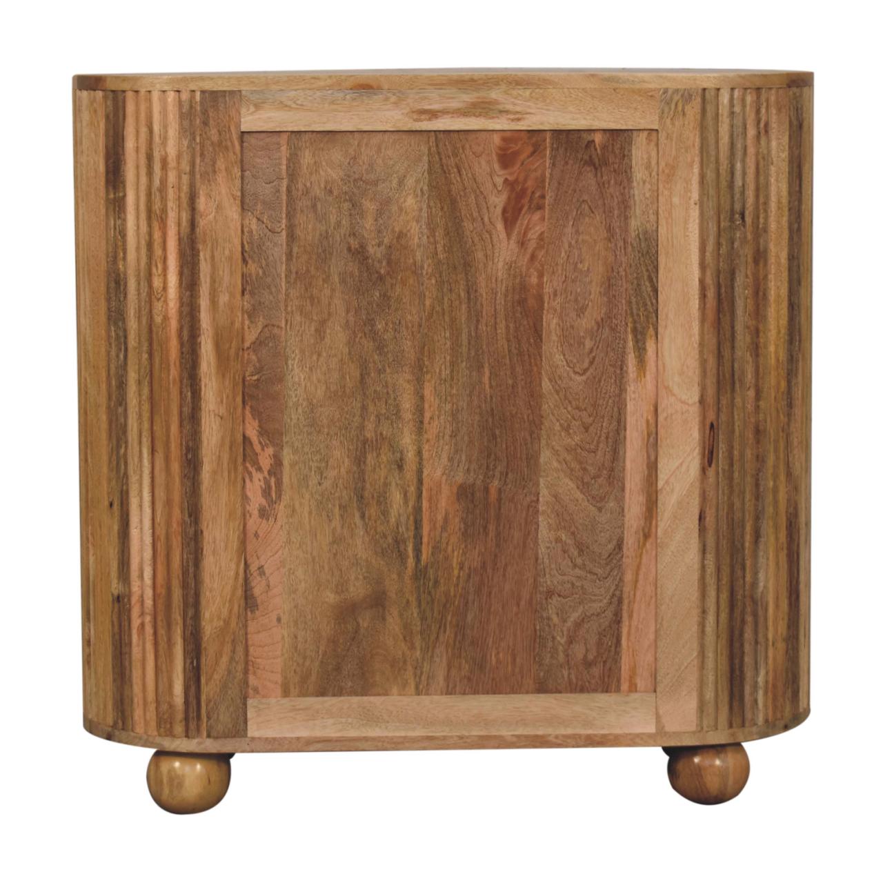 Soba Ball Chest of Drawers | Oak Solid Mango Wood