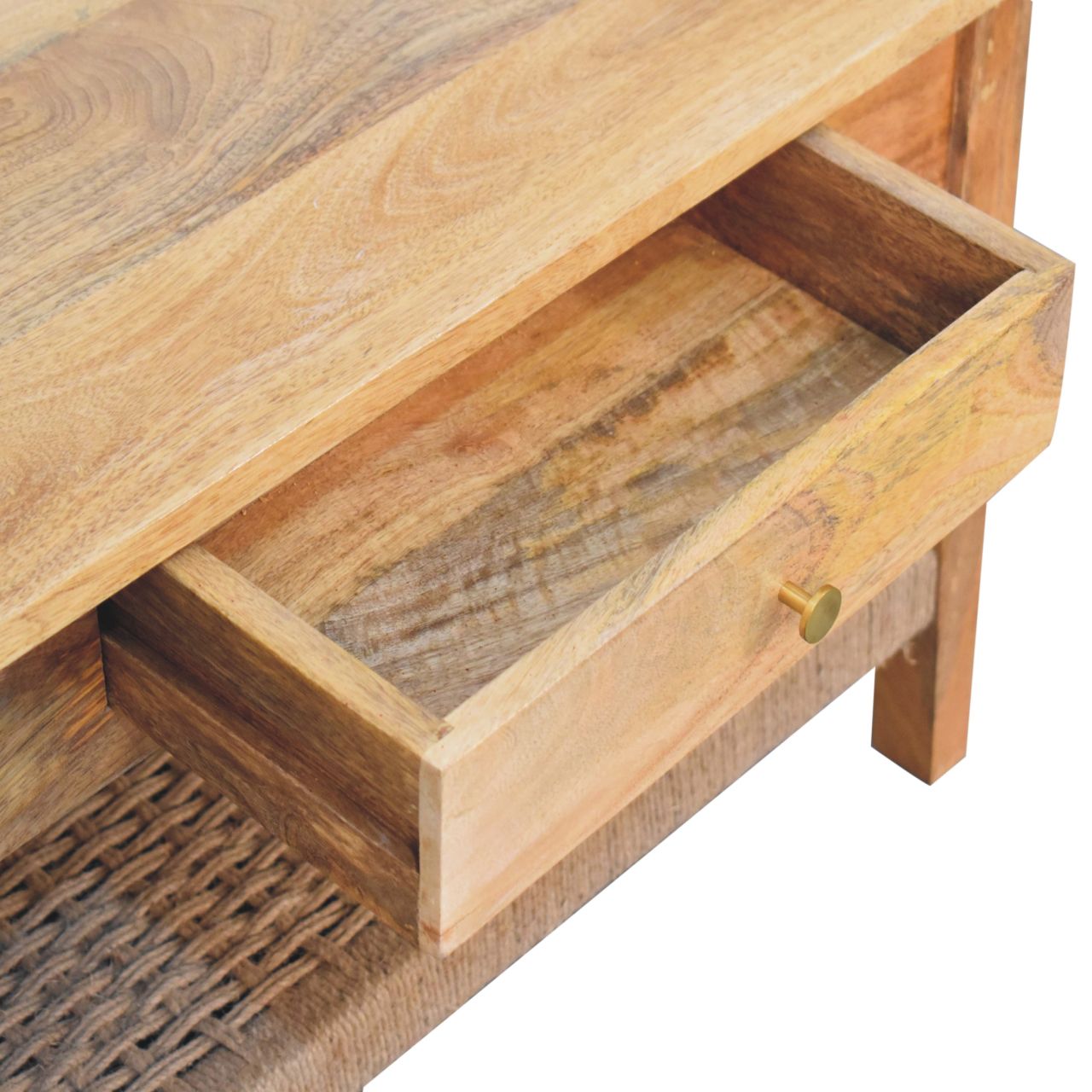 Rope 2-Drawers Coffee Table