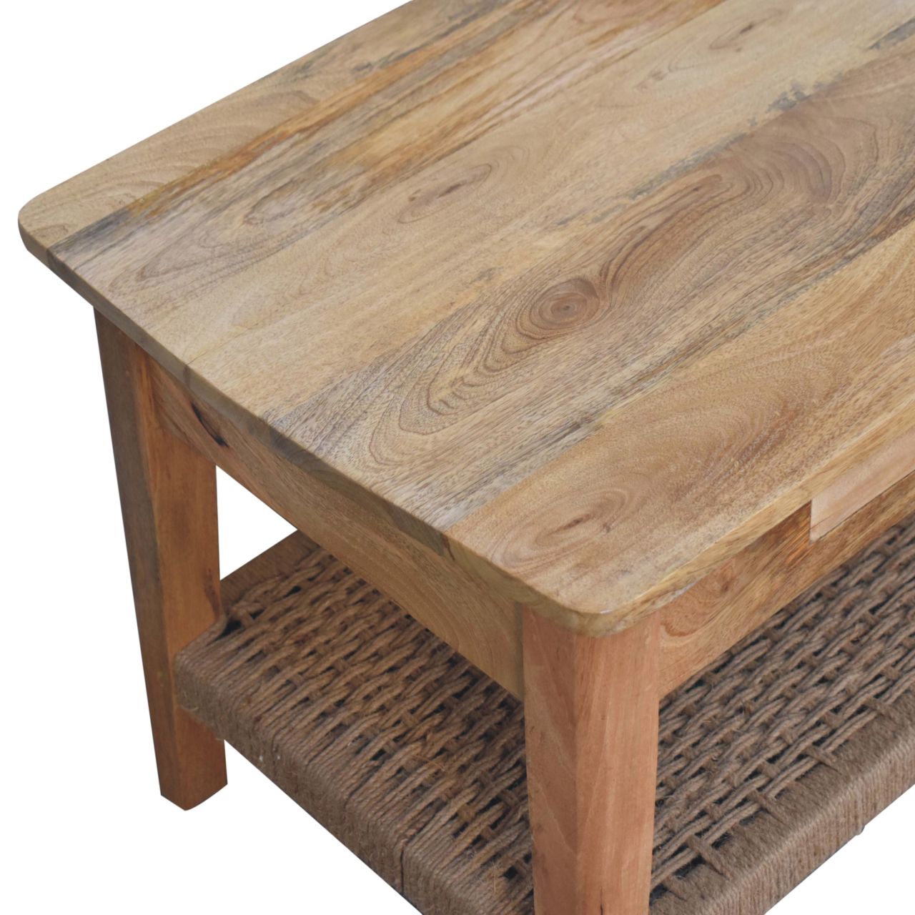 Rope 2-Drawers Coffee Table