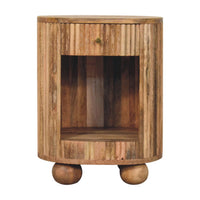 Soba Ball Open Slot Bedside Table