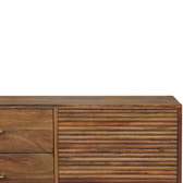Soba T-Bar Large Nordic Chest of Drawers | Oak Solid Mango Wood