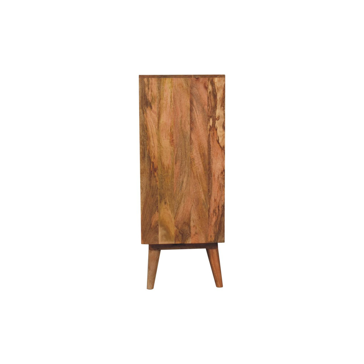 Soba T-Bar Large Nordic Chest of Drawers | Oak Solid Mango Wood