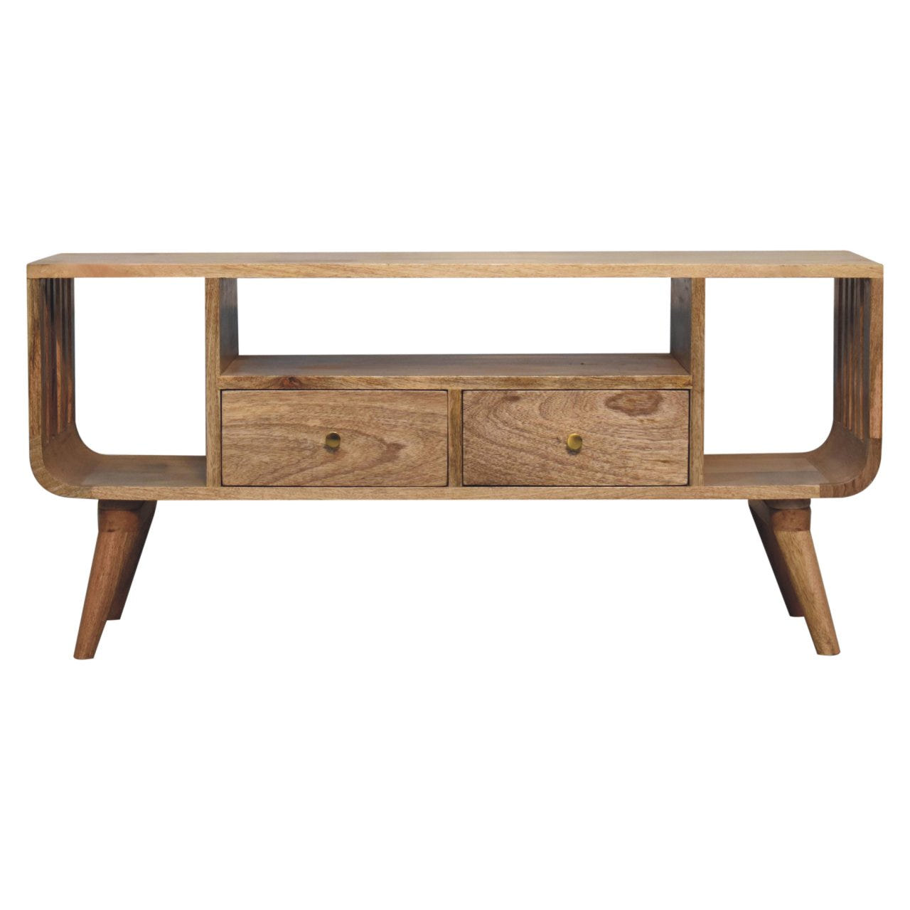 Soba Nordic Multi TV Media Unit | Oak Mango Wood