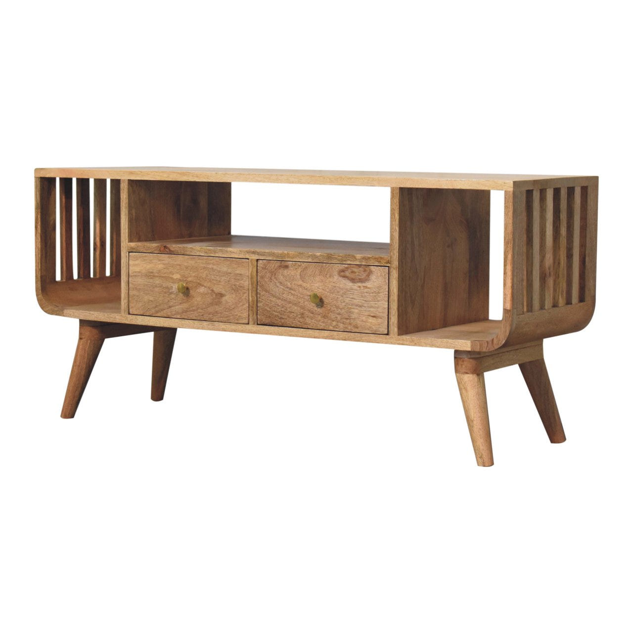 Soba Nordic Multi TV Media Unit | Oak Mango Wood