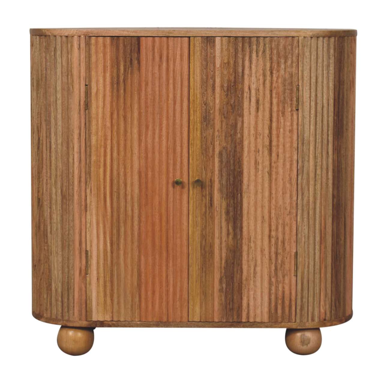 Soba Ball Chest of Drawers | Oak Solid Mango Wood
