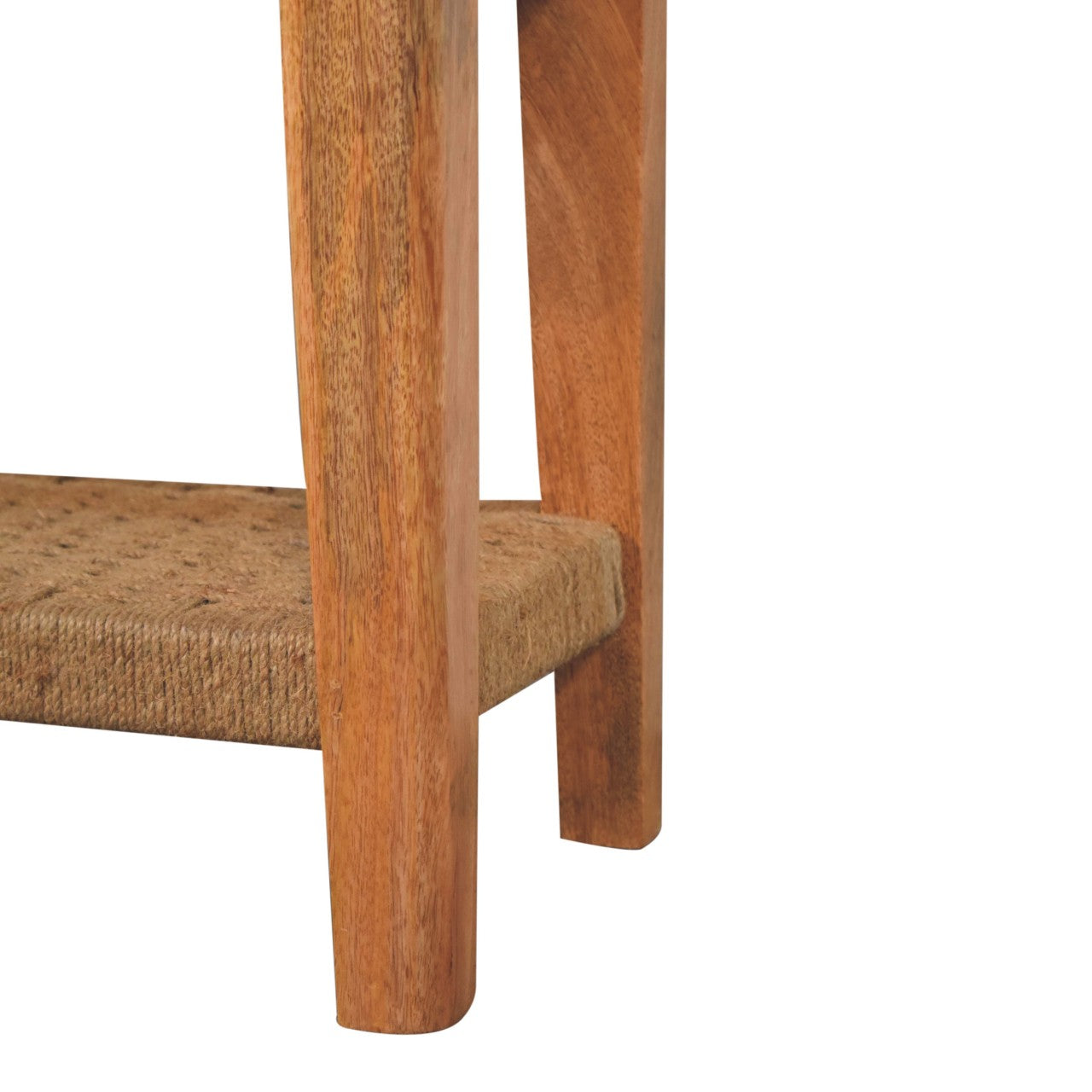 Rope Coffee Table | Oak-Ish Solid Mango Wood