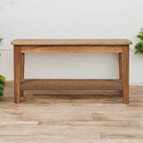 Rope Coffee Table | Oak-Ish Solid Mango Wood