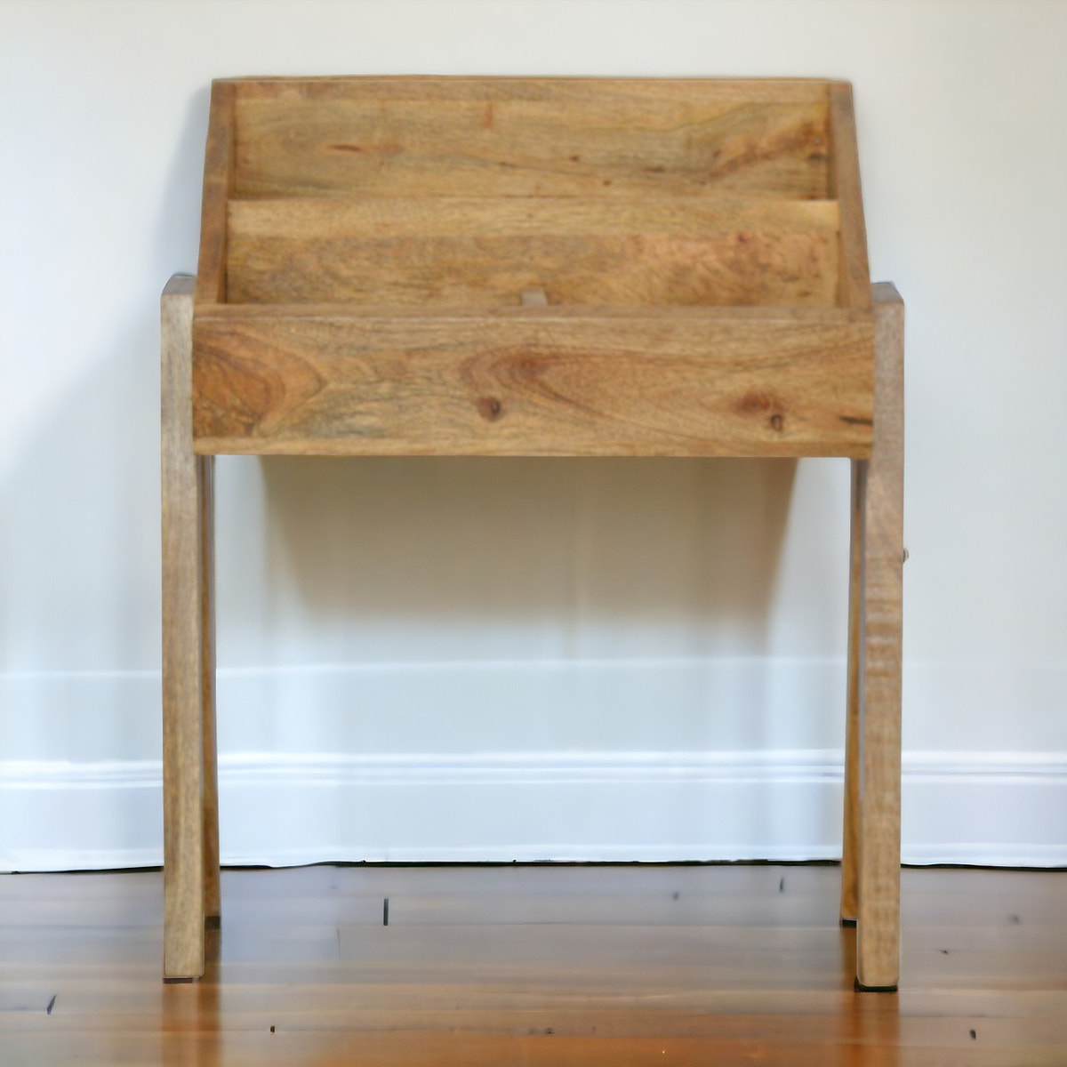 Trestle Magazine Rack Accent Piece