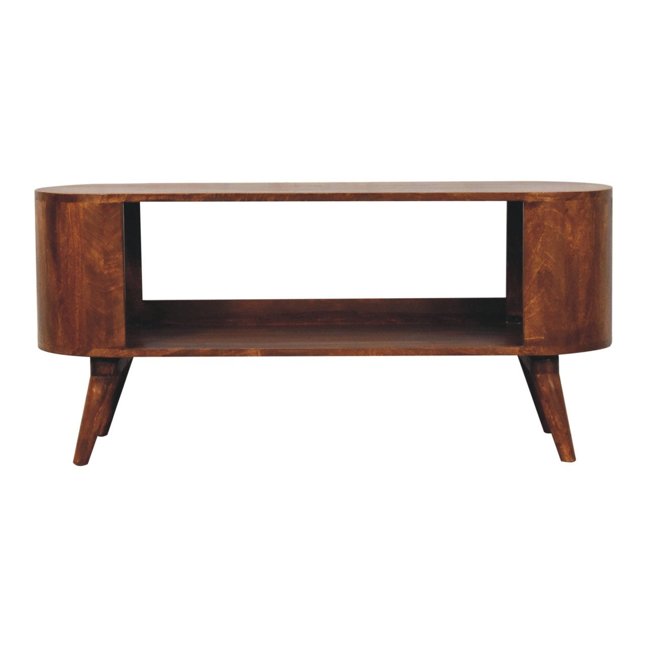 Soba Chestnut Shoe Chest of Drawers