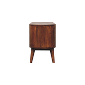 Soba Chestnut Shoe Cabinet