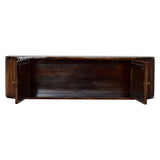 Chunky Chestnut Wall Mounted Console Chest of Drawers | Wall-Mounted