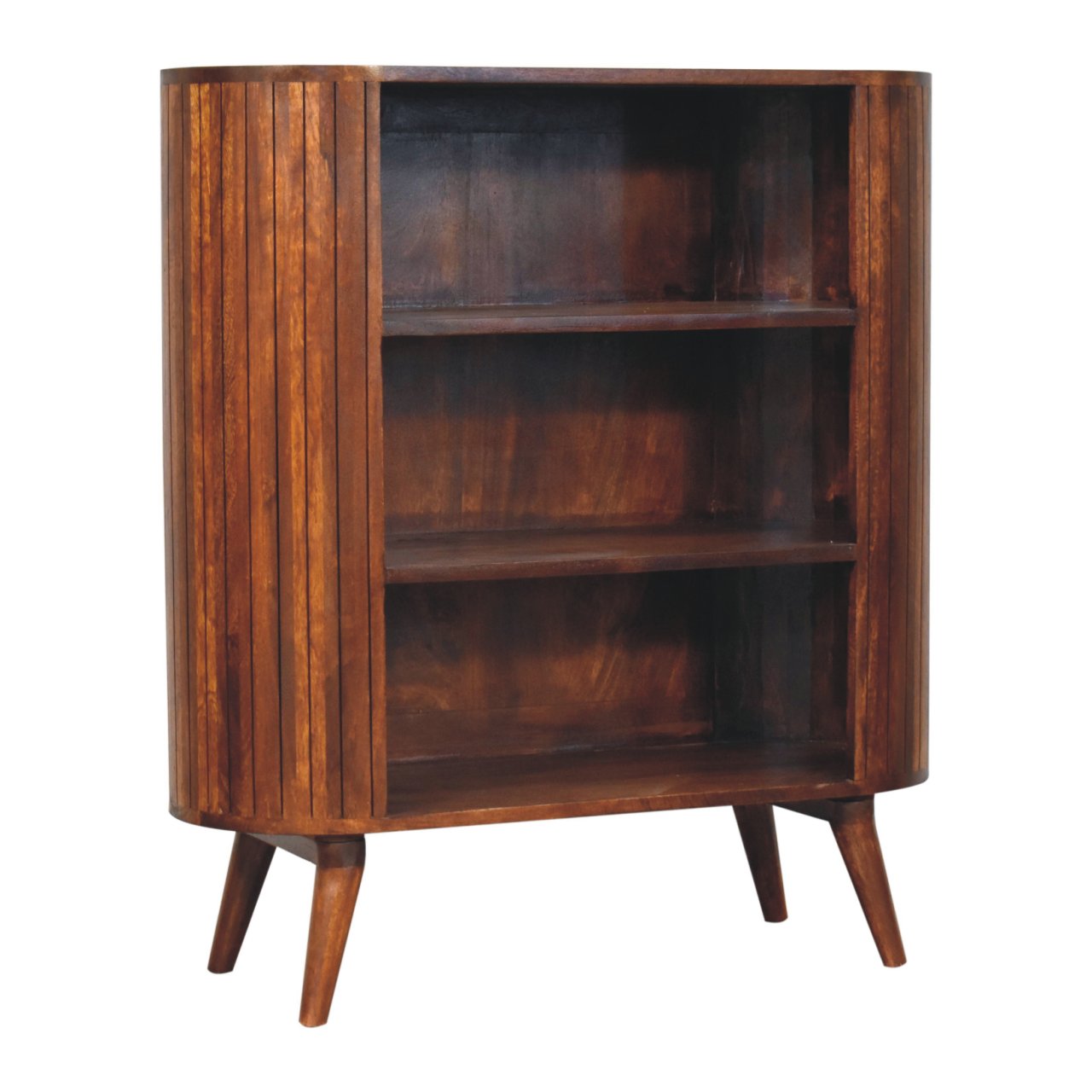 Cortez Chestnut Open Chest of Drawers