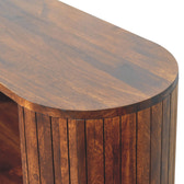 Cortez Chestnut Open Cabinet