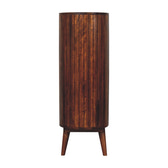 Cortez Chestnut Open Cabinet