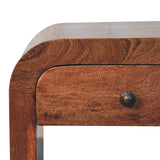 Honey Caramel Darcy Bedside Table