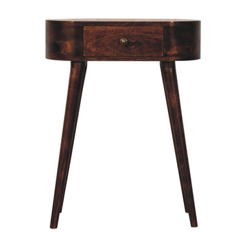 Mini Albion California Walnut Console Table