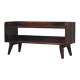 California Walnut Nordic Storage Bench | Hidden Storage