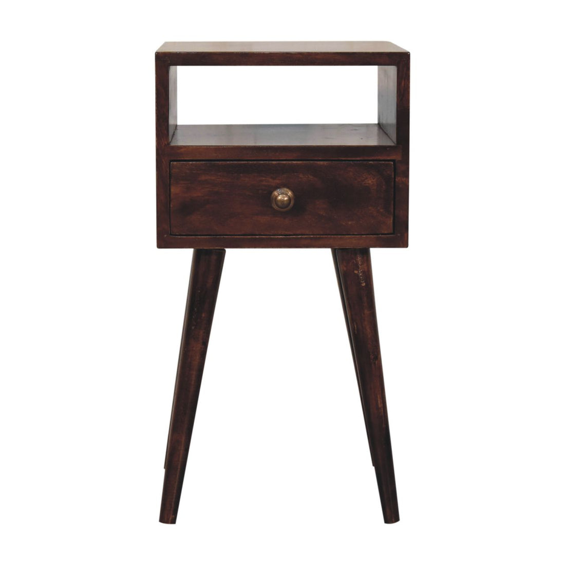 Mini California Walnut Bedside Table