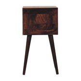 Mini 2 DrawerCalifornia Walnut Bedside