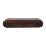 Wall Mounted California Walnut Console Table