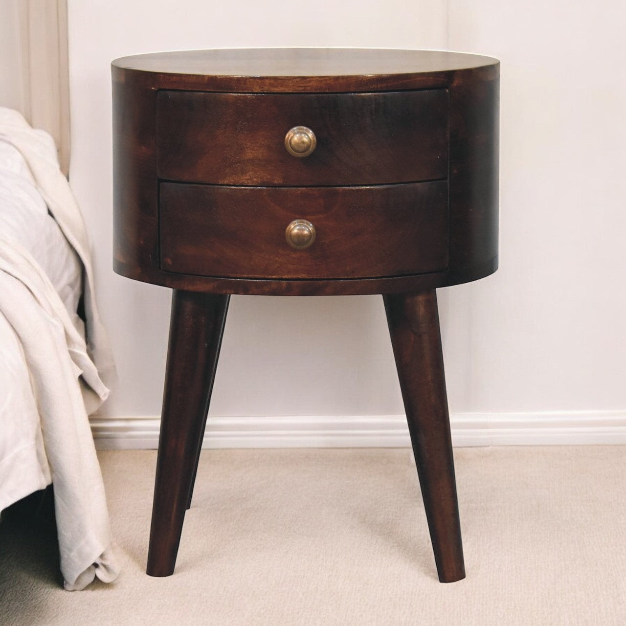 Odyssey California Walnut Bedside