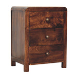 California Walnut Naya Bedside Table