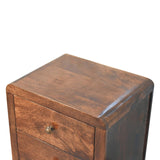 California Walnut Naya Bedside Table