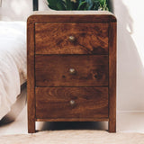 California Walnut Naya Bedside Table