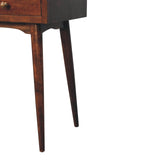 California Walnut Hallway 2-Drawer Console Table