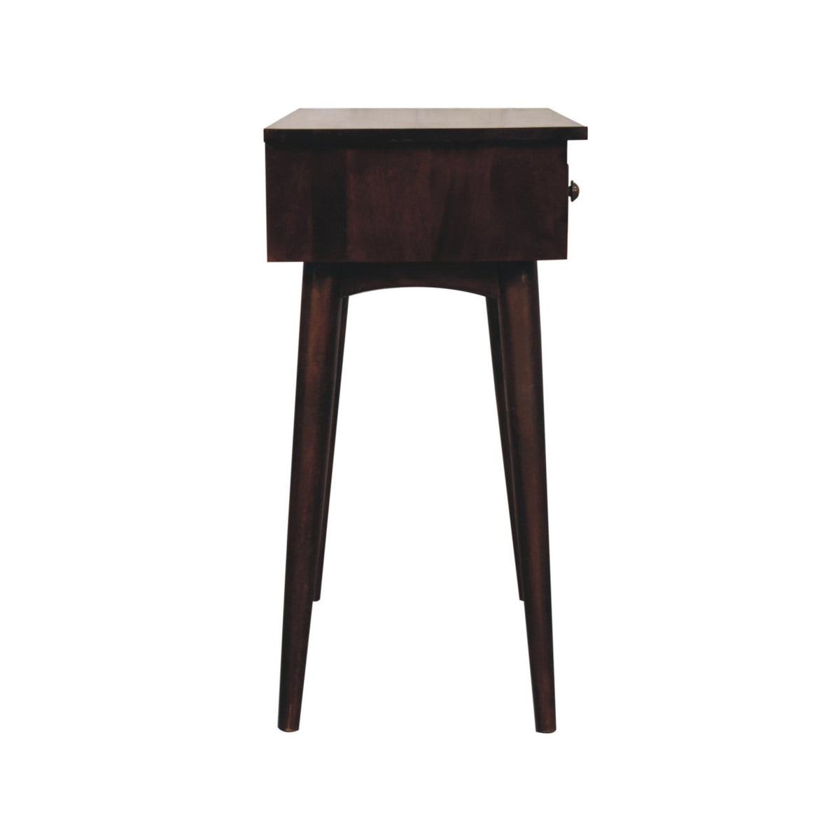 California Walnut Hallway 2-Drawer Console Table