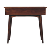 California Walnut Hallway 2-Drawer Console Table