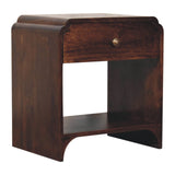 California Walnut Newton Bedside Table