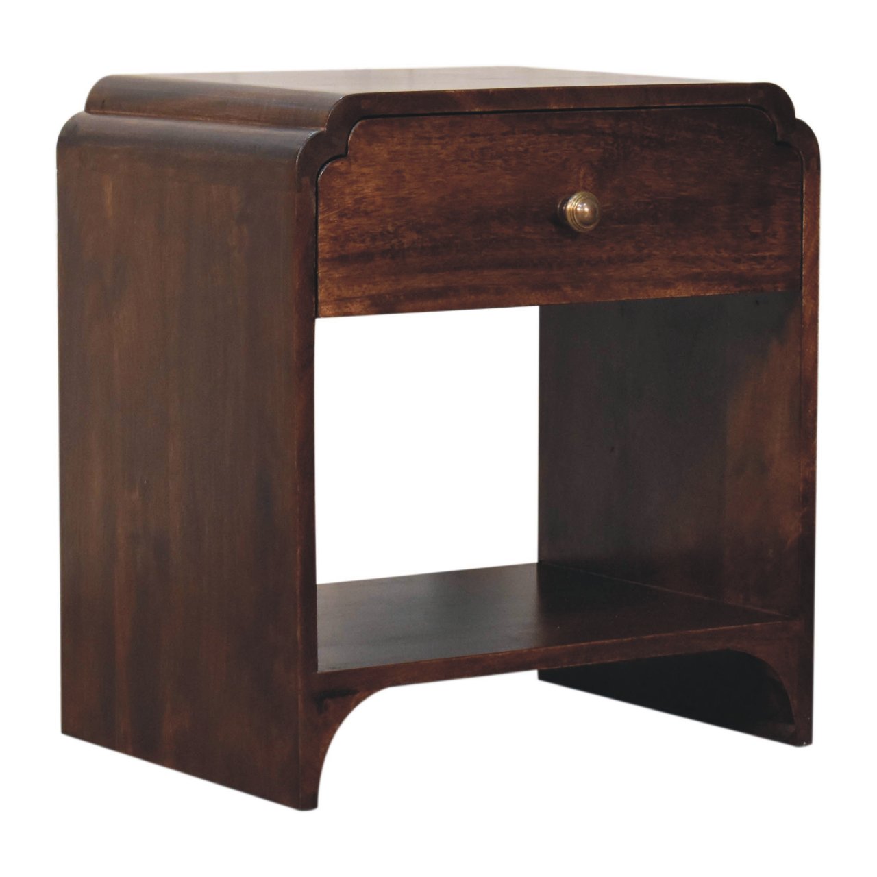 California Walnut Newton Bedside Table
