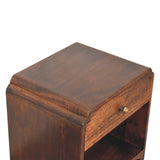 California Walnut Newton Bedside Table