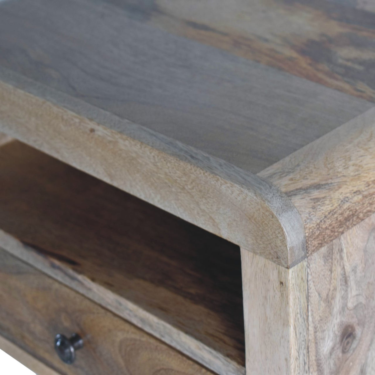 Chunky Oak-ish Floating Bedside Table | Wall-Mounted