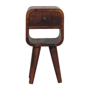 Extra Mini Chestnut Curve Lower Bedside