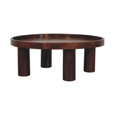 Crescent Chestnut Coffee Table