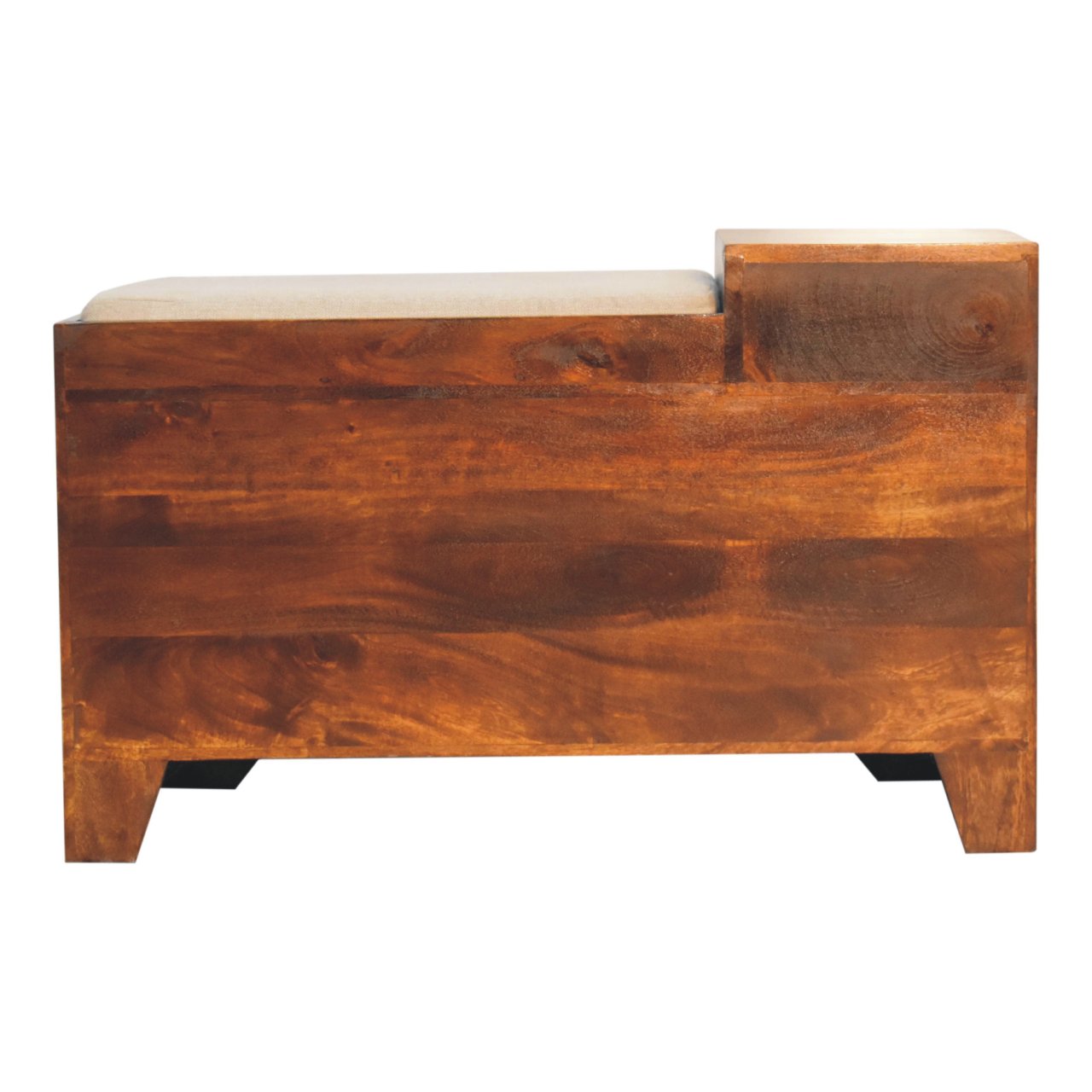 Retreat Chestnut Shoe Bench | Linen