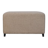 Bliss Cream Bouclé Ottoman Default Title