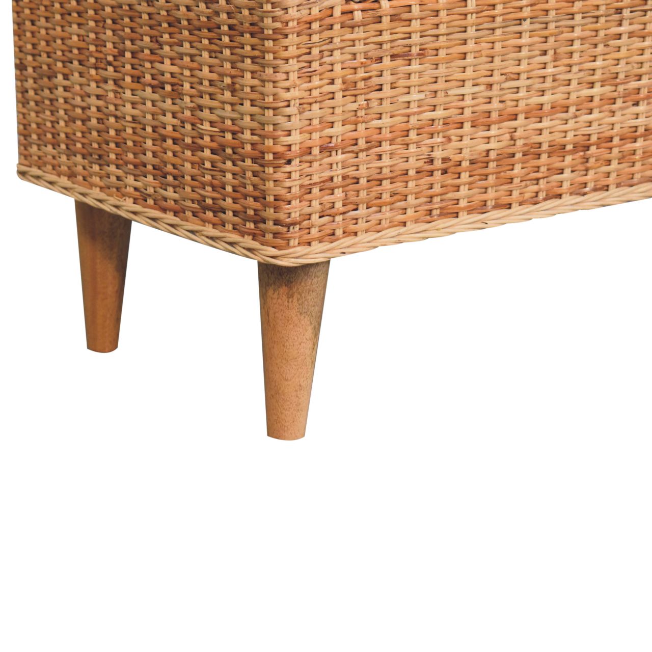 Riviera Woven Bench | Boucle