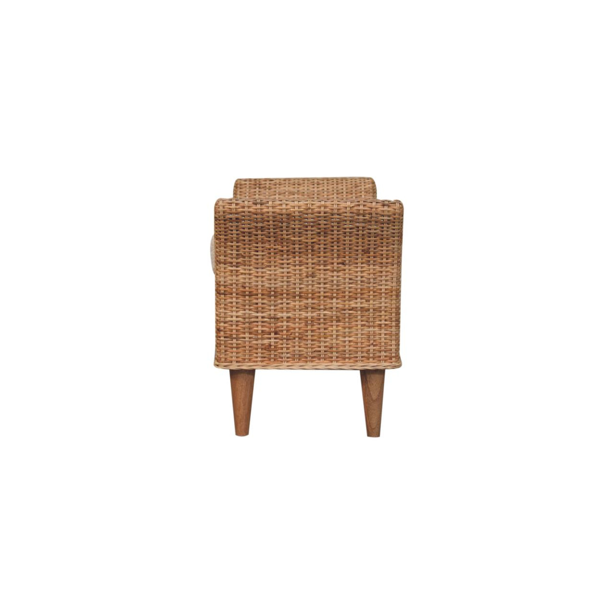 Riviera Woven Bench | Boucle