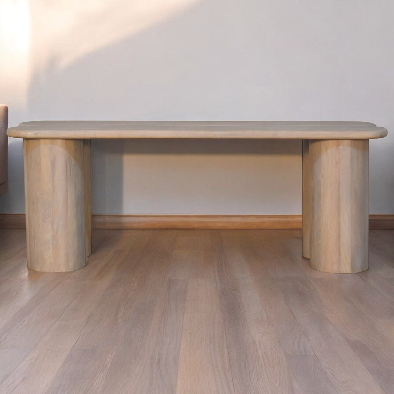 Twin Plank Marble Bench